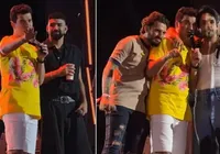 Sertanejo famoso chora em show ao revelar que esposa perdeu bebê