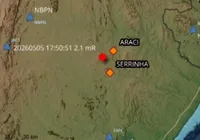 Tremor de terra é registrado em cidade do interior da Bahia
