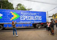 Três novas carretas de saúde inauguradas na Bahia