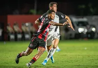 Vitória e Corinthians fazem uma só finalização e empatam no Barradão imagem