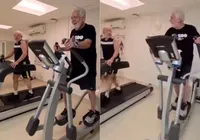 Wagner e Lula dividem treino e bom humor: “Só cresce se postar” imagem
