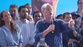 Ciro confunde gesto de apoiador com símbolo do CV: “Quer ser preso?”