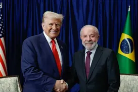 "Adoraria recebê-lo", diz Donald Trump sobre possível reunião com Lula - Imagem
