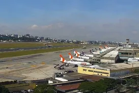 Avião saído de Salvador sofre incidente durante pouso em Congonhas - Imagem