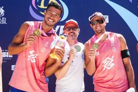 Bahia conquista ouro e leva primeiro título nacional no vôlei de praia - Imagem