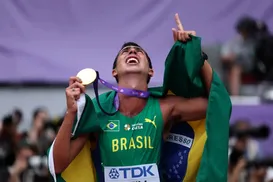 Campeão olímpico brasileiro disputa Mundial de Marcha Atlética em casa - Imagem