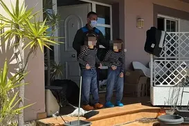 Casal manteve filhos presos dentro de casa desde a pandemia - Imagem