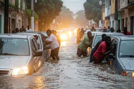 Chuvas em Angola deixam quase 30 mortos; Benguela e Luanda são as mais atingidas - Imagem