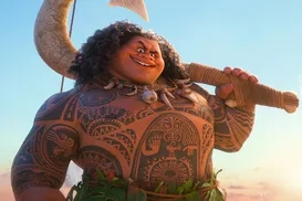 Com cabelo! Live-action de Moana mostra visual de The Rock como Maui - Imagem