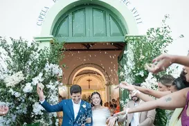 Com presença de Moraes e Alckmin, João Campos e Tabata Amaral se casam - Imagem