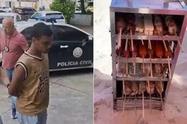 Comerciante é preso após cobrar R$ 10 mil de turista por churrasquinho - Imagem