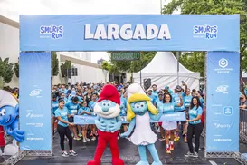 Corrida dos Smurfs chega a Salvador com provas para todas idades - Imagem