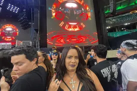 De Minas a Petrolina: fãs de todo o Brasil invadem Salvador para show do Guns N' Roses - Imagem