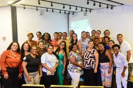 Docentes de Santo Amaro participam de encontro sobre alfabetização - Imagem
