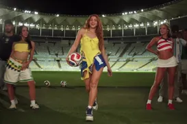 Ela de novo! Shakira anuncia música oficial da Copa no Maracanã - Imagem