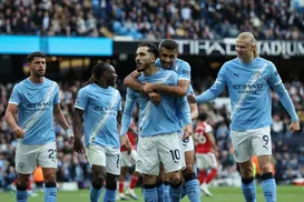 Em duelo direto, Manchester City supera Arsenal e depende só de si pelo título - Imagem
