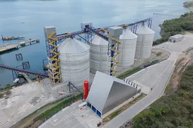 Em marco histórico, CS Portos inicia embarque inédito de graneis vegetais no terminal ATU 18, em Aratu - Imagem