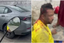 Empresário é perseguido e atropelado pelo cunhando na Bahia - Imagem