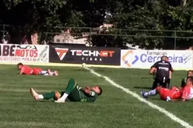 Enxame de insetos interrompe partida de futebol no interior da Bahia - Imagem