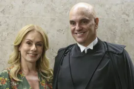 Esposa de Moraes nega ter recebido “prints” de Vorcaro - Imagem