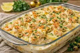 Essa receita cremosa de peixe com camarão é perfeita para Páscoa - Imagem