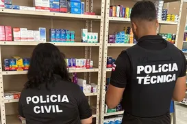 Farmácia é interditada e 700 medicamentos são apreendidos em ação na RMS - Imagem