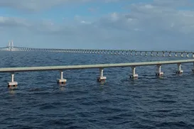 Governo passa o cronograma da ponte ao TCE. Começará 4/06 - Imagem