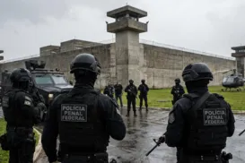 Greve: policiais penais ameaçam parar sistema penitenciário federal - Imagem