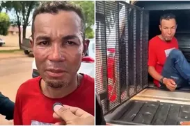 Homem mata esposa a facadas e ao ser preso pede para morrer - Imagem