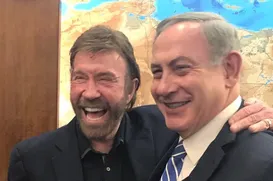 Homenagem de Netanyahu escancara conservadorismo de Chuck Norris - Imagem