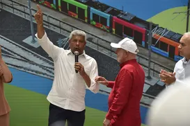 Jerônimo relembra pandemia e critica Bolsonaro durante agenda com Lula em Salvador - Imagem