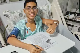 Jovem faz Enem no hospital e passa em medicina em três públicas - Imagem