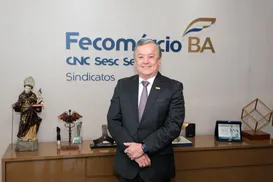 Kelsor Fernandes é reeleito presidente da Fecomércio-BA - Imagem