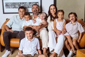 Mãe de 6, esposa de ator da Globo revela que filhos são missão religiosa - Imagem