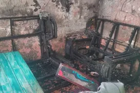 Menina de 3 anos sofre queimaduras após mulher atear fogo no sofá - Imagem