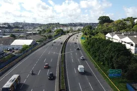 Motociclista morre após colisão com caminhão na BR-324 - Imagem