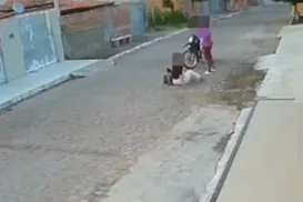 Mulher é agredida com tapas em via pública de cidade da Bahia - Imagem