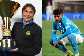 Multicampeão, Antonio Conte exalta Alisson Santos: "Muita velocidade" - Imagem