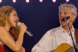 O que Caetano e Bethânia vão cantar com Shakira? Veja o que esperar - Imagem