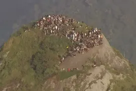 Operação no Vidigal deixa turistas ilhados no Morro Dois Irmãos - Imagem