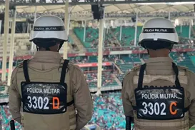 PM prepara operação com quase 500 policiais para o clássico BaVi - Imagem