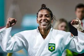 Rafaela Silva vence europeias e é campeã de torneio de judô na Áustria - Imagem