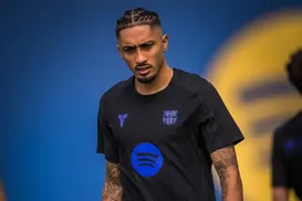 Raphinha, da Seleção, se recupera de lesão e deve jogar neste sábado - Imagem