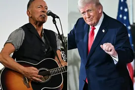 Trump ataca Bruce Springsteen, chama cantor de "ameixa seca" e pede boicote - Imagem