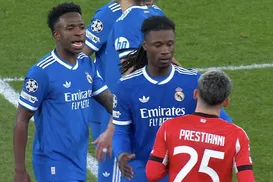 Vini Jr. denuncia racismo em jogo do Real Madrid na Champions League - Imagem