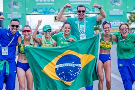 Vitória! Brasil conquista bronze inédito no Mundial de Marcha Atlética - Imagem
