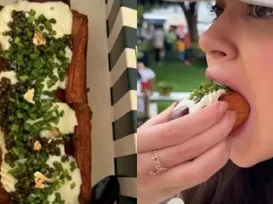 Influenciadora paga R$ 500 em hot dog durante viagem - Imagem