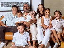 Mãe de 6, esposa de ator da Globo revela que filhos são missão religiosa - Imagem