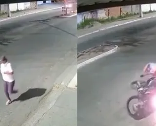 Adolescente suspeito de atropelar mulher é apreendido na Bahia