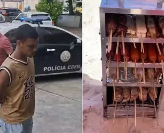Ambulante é preso por tentar vender churrasquinho por R$ 10 mil para turista